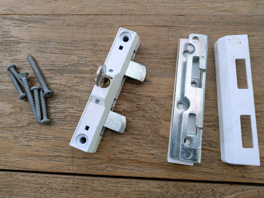 Abus dakraamslot, Ophalen, Zo goed als nieuw, Slot
