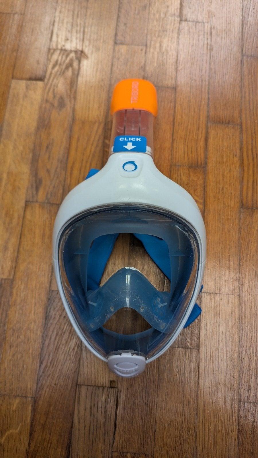 Masque de snorkeling Tribord Easybreath XS – Très bon état, Enlèvement, Utilisé