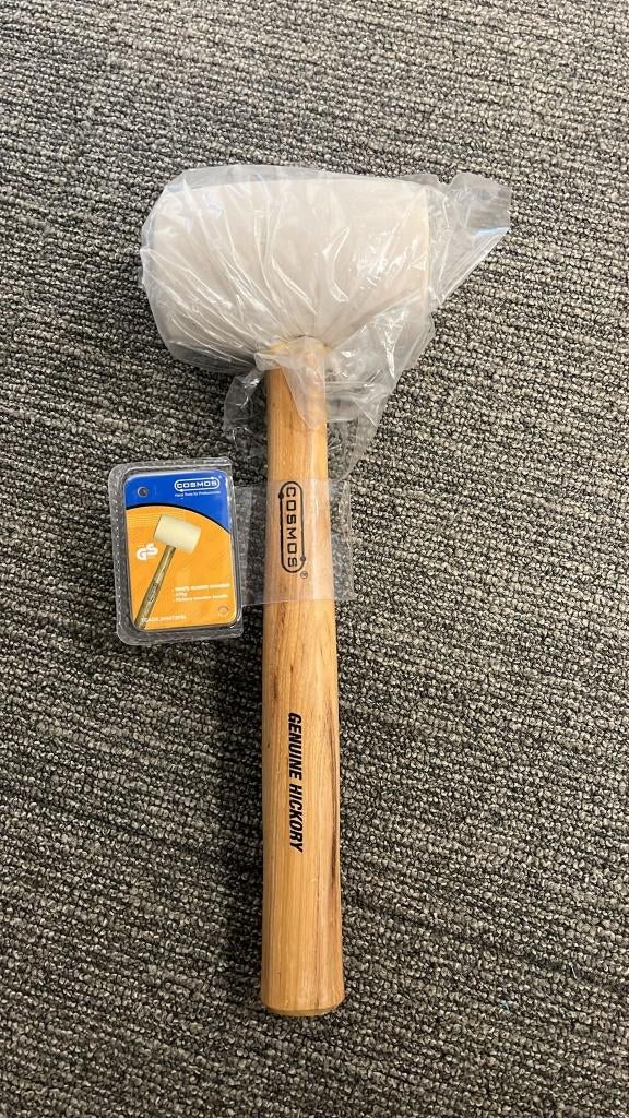 White rubber hammer I 670g I TCADK, 00672PSI, Enlèvement, Neuf