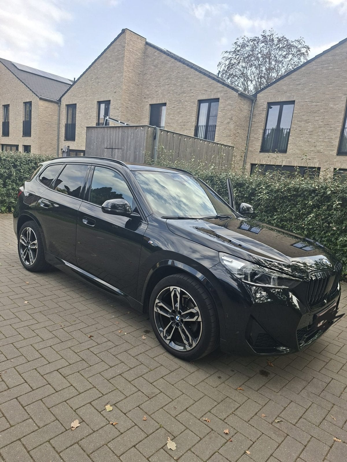 Bmw X1 ( M - pakket ), Auto's, Leder en Stof, Zwart, 5 deurs, Particulier
