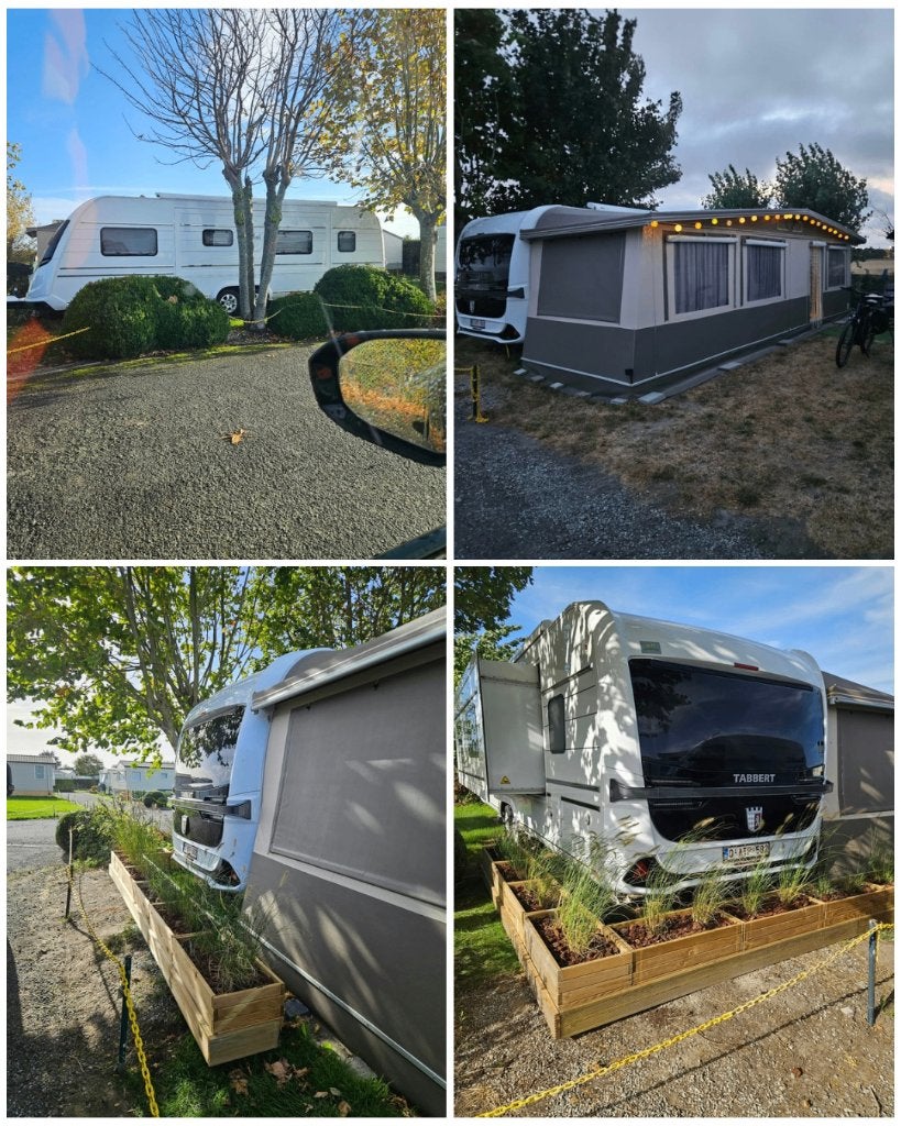 Caravan + 4-seizoenen voortent, Caravans en Kamperen, Rondzit, Tabbert, 2000 kg en meer, 8 meter en meer