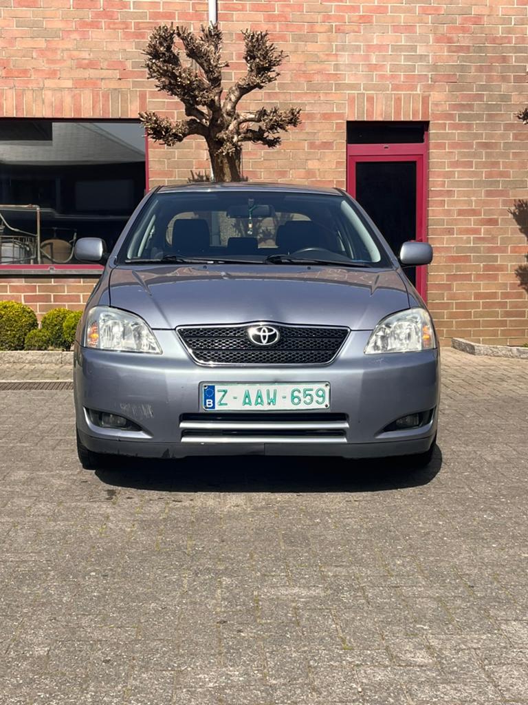 Toyota Corolla 1.6 benzine, Airco, Camera, Autos, Toyota, Argent ou Gris, Achat, Entreprise, Boîte manuelle