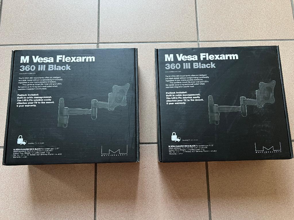 M Vesa Flexarm 360 support tv/écran 15-32 pouces, Enlèvement ou Envoi, Neuf