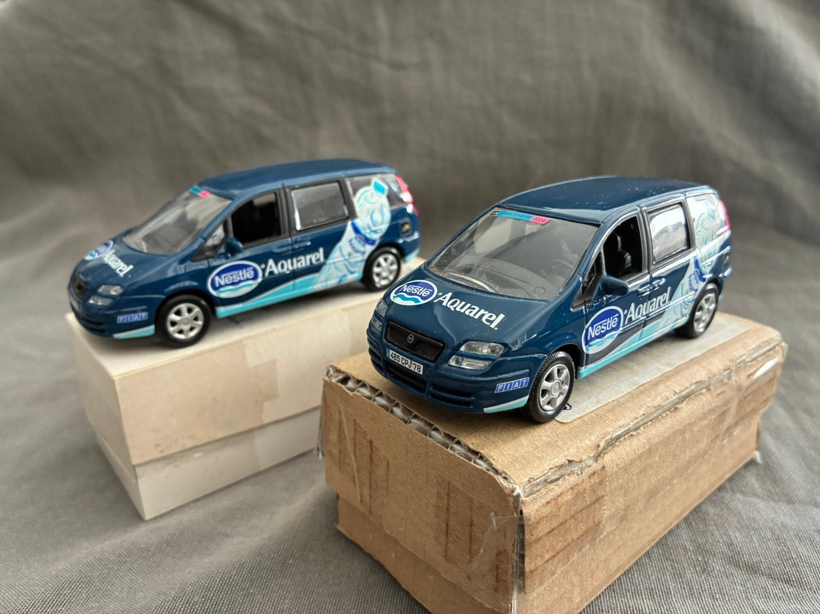 Fiat Ulysse Tour de France 2003 norev 1/43, Ophalen of Verzenden, Zo goed als nieuw, Norev