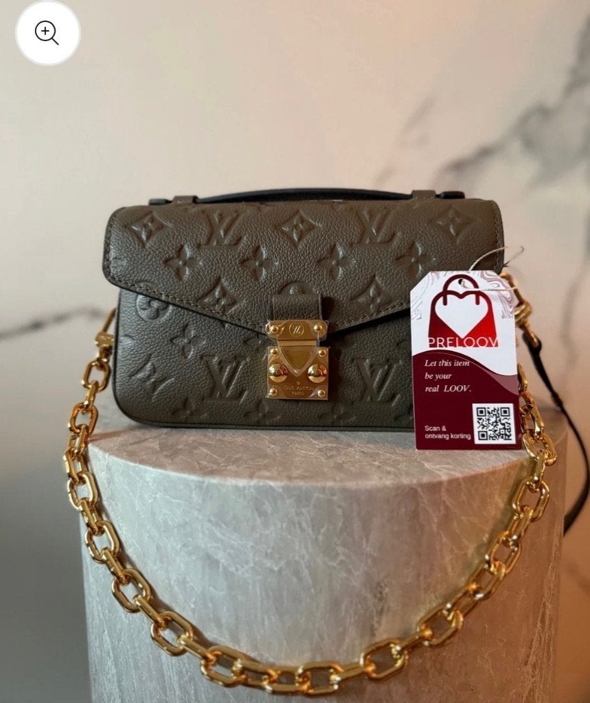 Louis Vuitton dames tas Pochette Métis East West Smoke, Handtassen en Accessoires, Ophalen of Verzenden