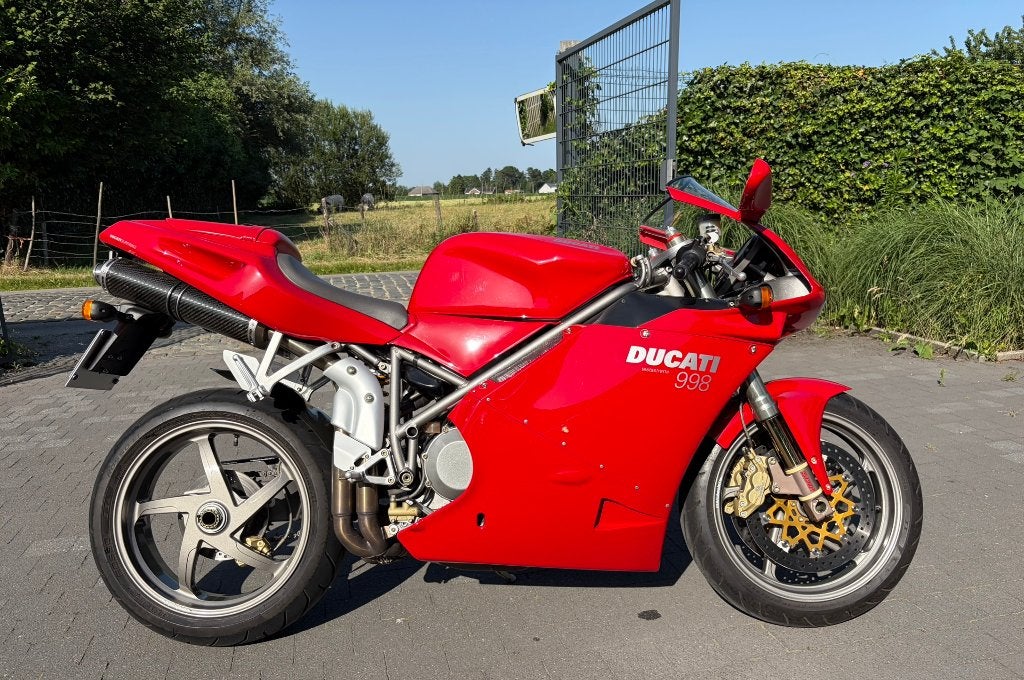 Ducati 998 | 19.000 km | Topstaat | Dealeronderhouden, 2 cilinders, Motorrijbewijs A, Super Sport, Particulier
