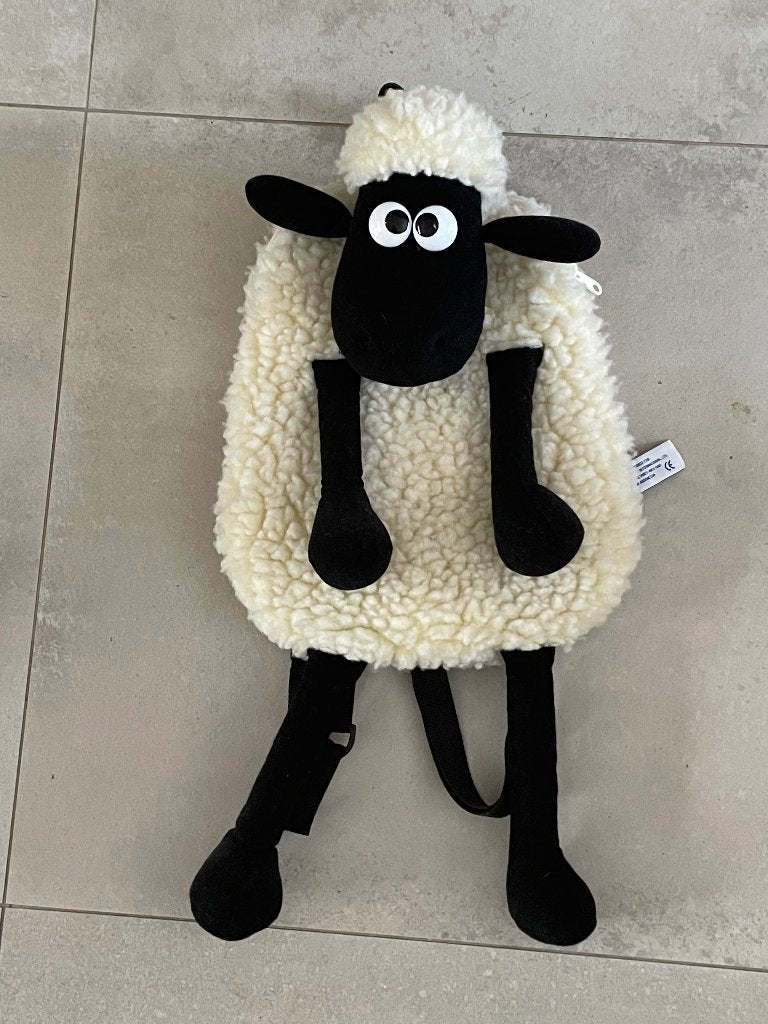 Sac à dos Shaun the Sheep, 33 cm, Handtassen en Accessoires, Tassen | Rugtassen, Overige merken, 25 tot 40 cm, Ophalen of Verzenden