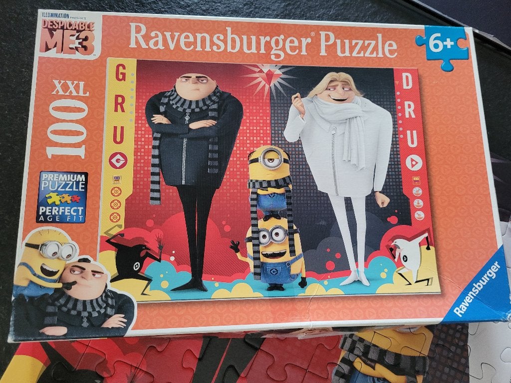 Puzzle - Moi, moche et méchant - Minions 100 pièces - XXL, Enlèvement, Plus de 50 pièces, Comme neuf, 6 ans ou plus