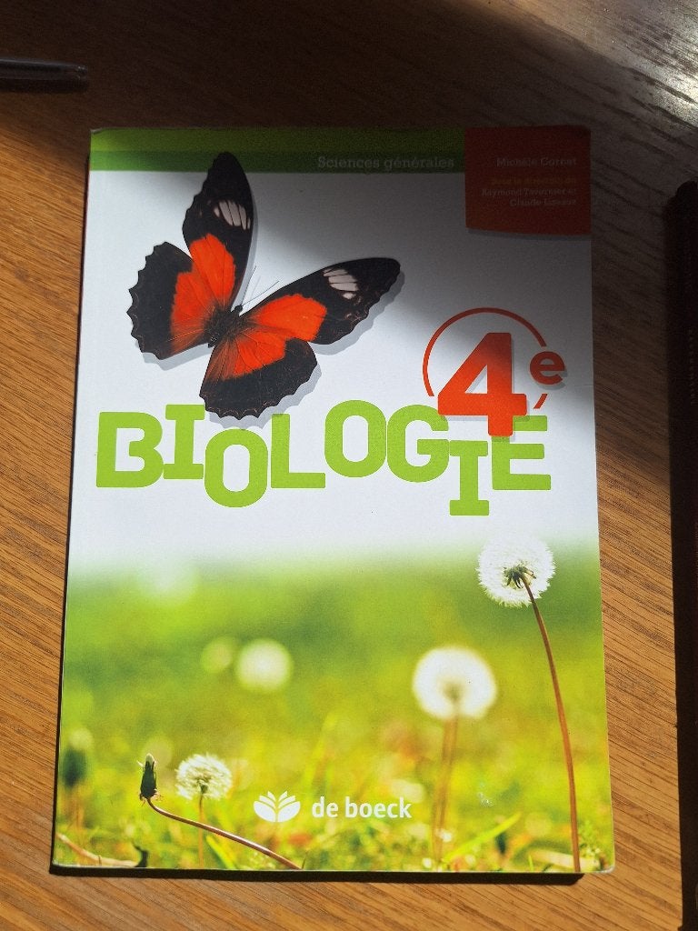 Manuels 4eme secondaire, Boeken, Schoolboeken, Ophalen, Zo goed als nieuw, ASO, Biologie