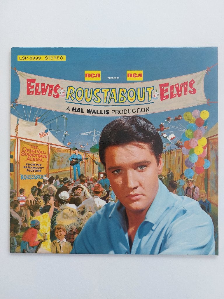 Elvis Presley - Roustabout Elvis (uit 1964), LP, Ophalen of Verzenden, Zo goed als nieuw, 12 inch