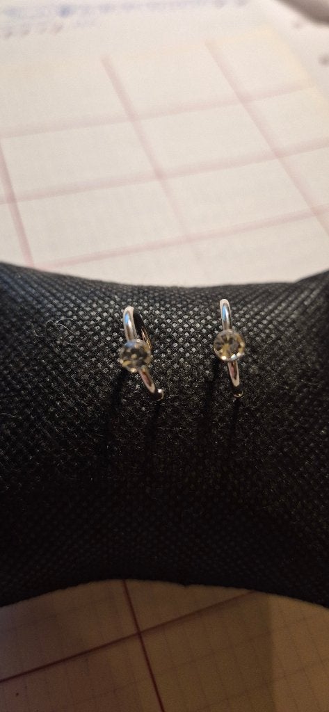 nr 132 oorbellen, Handtassen en Accessoires, Oorbellen, Nieuw, Ophalen of Verzenden, Knopjes of Stekers, Zilver