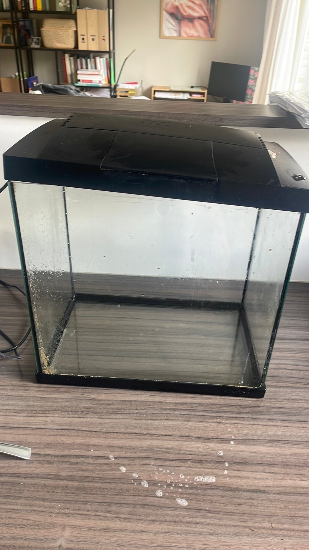 Aquarium met lamp - superfish, Animaux & Accessoires, Poissons | Aquariums & Accessoires, Enlèvement, Utilisé, Aquarium vide, Superfish