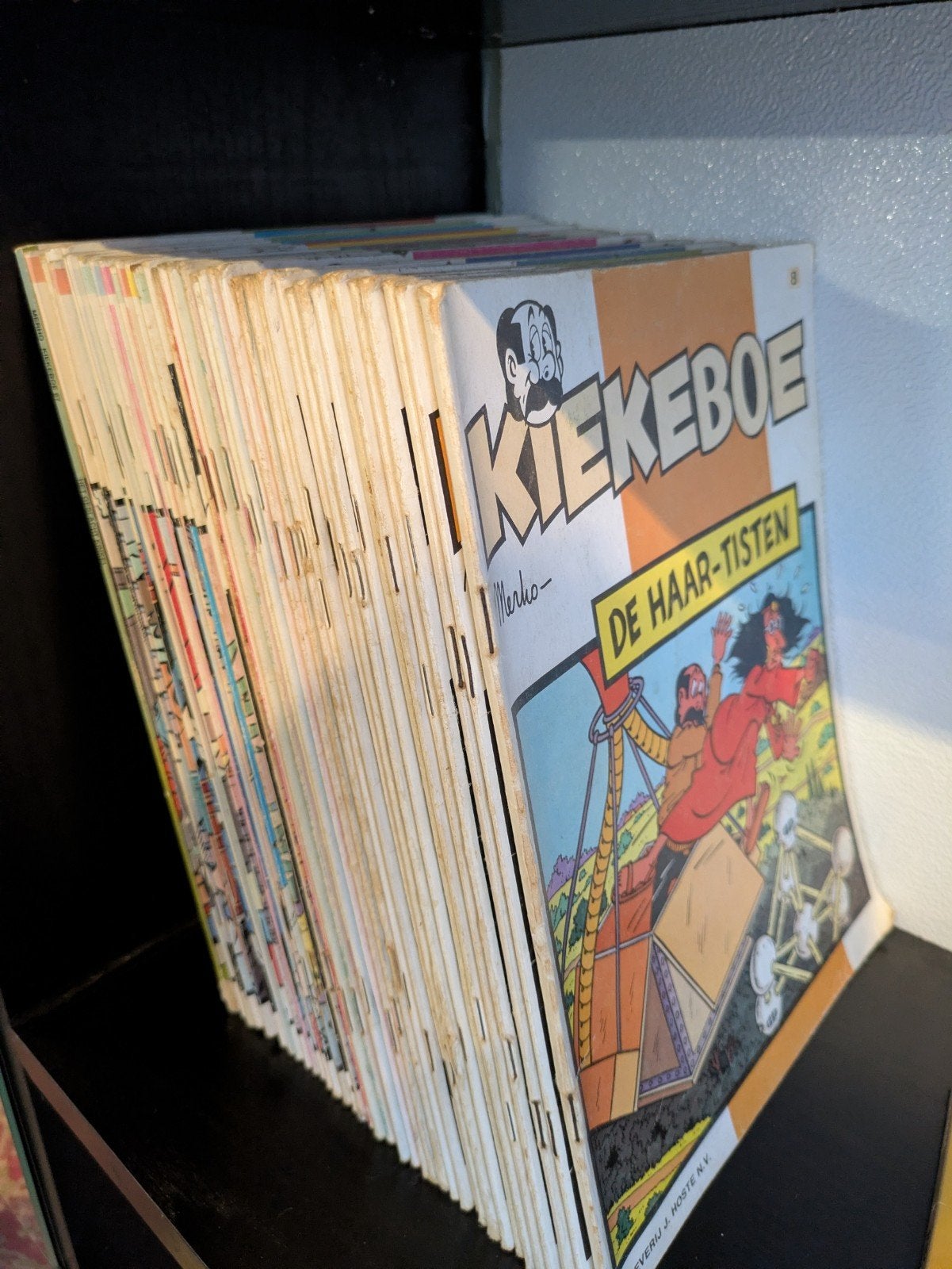Lot Kiekeboe strips, Boeken, Meerdere comics, Ophalen, Gelezen, Europa