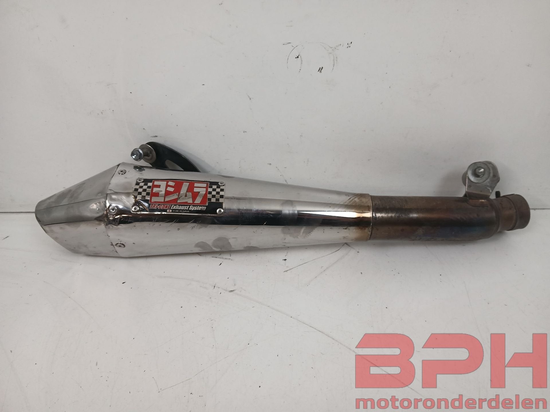 Yoshimura Tri-cone uitlaat Suzuki GSX-R 1000 K5 - K6 2005 t/, Motoren, Gebruikt, -, -, Ophalen of Verzenden
