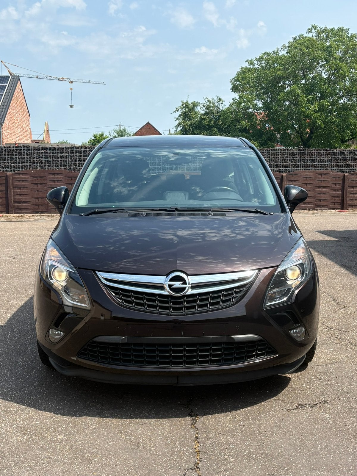 Opel Zafira Tourer 1.4 Benzine – 7 Zitplaatsen - 162.271 km, 144 g/km, Bruin, 7 zetels, Bedrijf