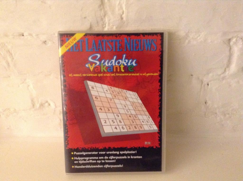 jeu Sudoku pour PC, Enlèvement ou Envoi, Comme neuf