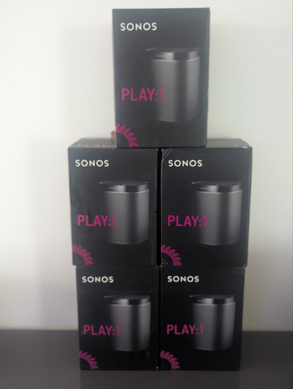 lot de 5 enceintes Sonos Play 1, Enlèvement