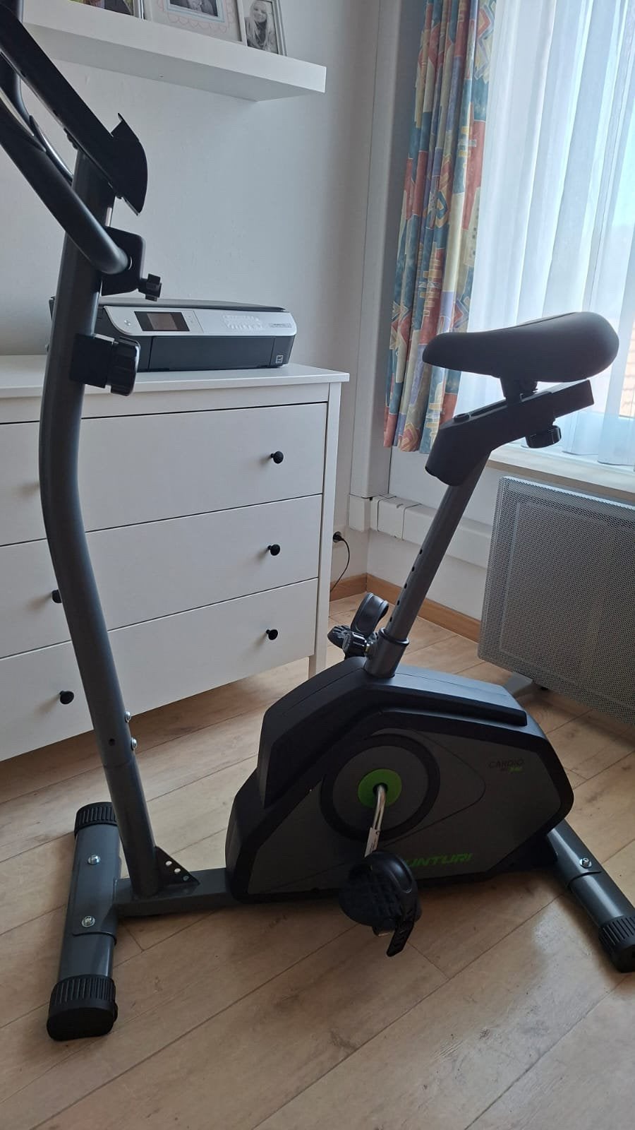 Tunturi Cardio Fit B40 Hometrainer, Sports & Fitness, Appareils de fitness, Comme neuf, Vélo d'appartement, Enlèvement