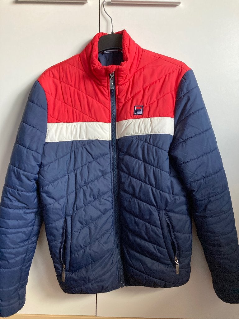 Winterjas jongen, Ophalen, Blauw, Zo goed als nieuw, Fila