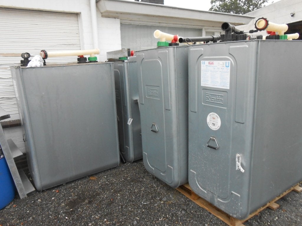 Mazouttank 6x 1000 l ROTH DWT 1000 DUBBELWANDIG 2017, Doe-het-zelf en Bouw, Gebruikt, Overige typen, Ophalen of Verzenden, 60 tot 150 cm