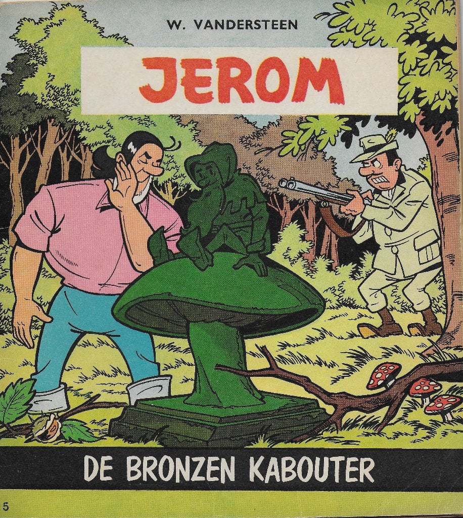 5 x Jerom vierkante reeks, Plusieurs BD, Enlèvement ou Envoi, Utilisé, Willy Vandersteen
