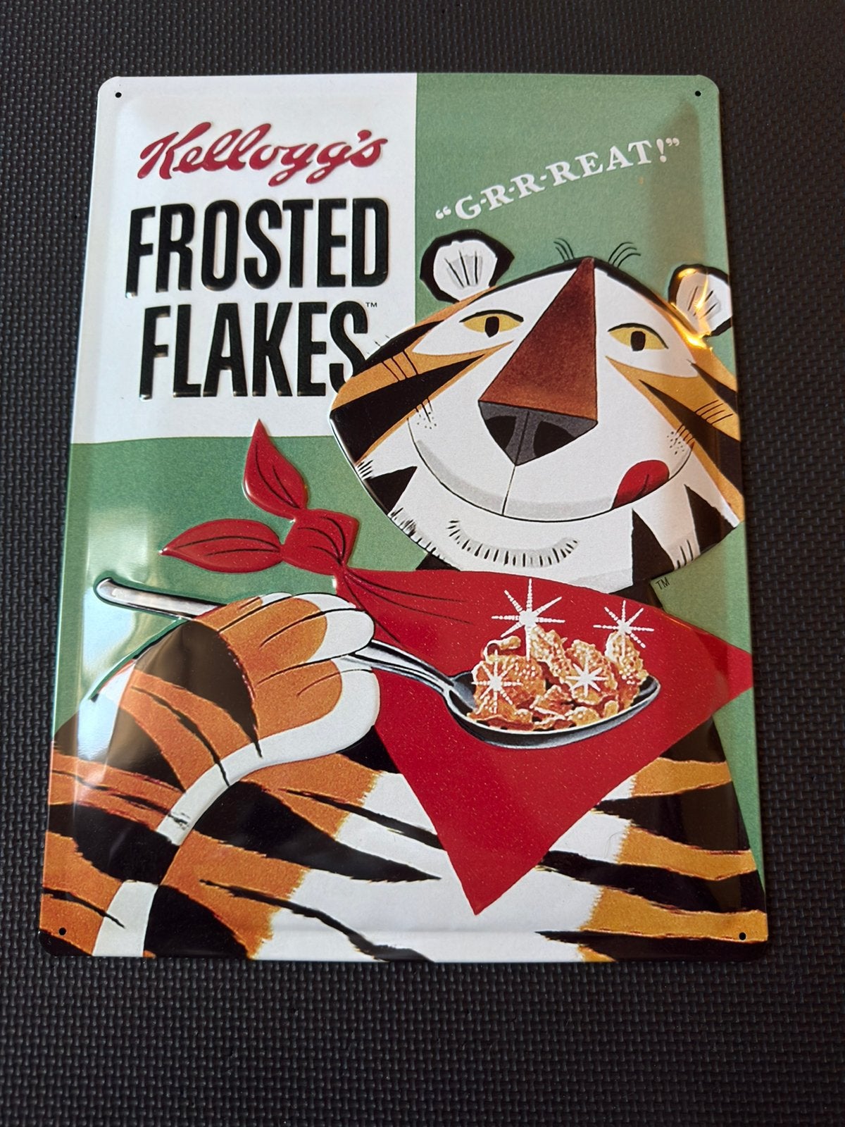 Reclamebord Kellogg’s, Ophalen of Verzenden, Zo goed als nieuw, Reclamebord