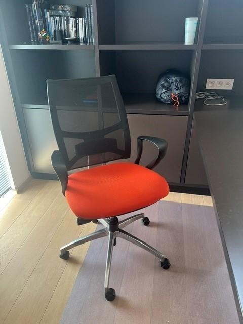 chaise de bureau, Maison & Meubles, Enlèvement, Utilisé, Orange, Chaise de bureau