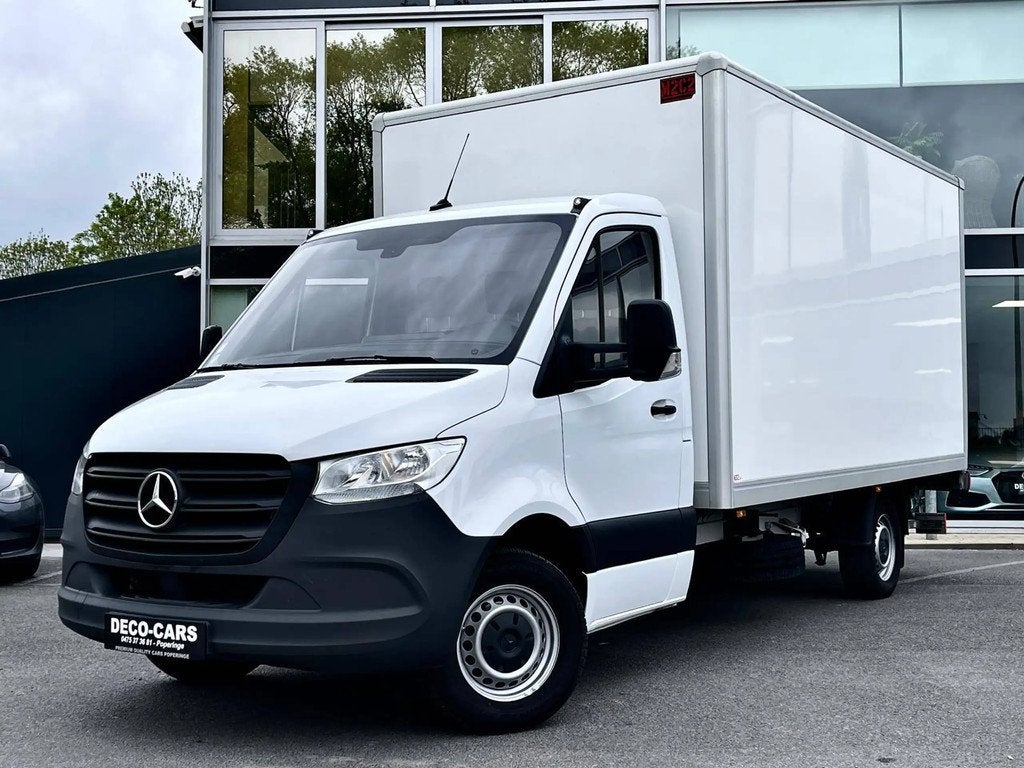 Mercedes-Benz Sprinter MEUBELBAK / LAADBRUG / 3 ZIT / AIRCO, 4 deurs, Stof, Gebruikt, 4 cilinders