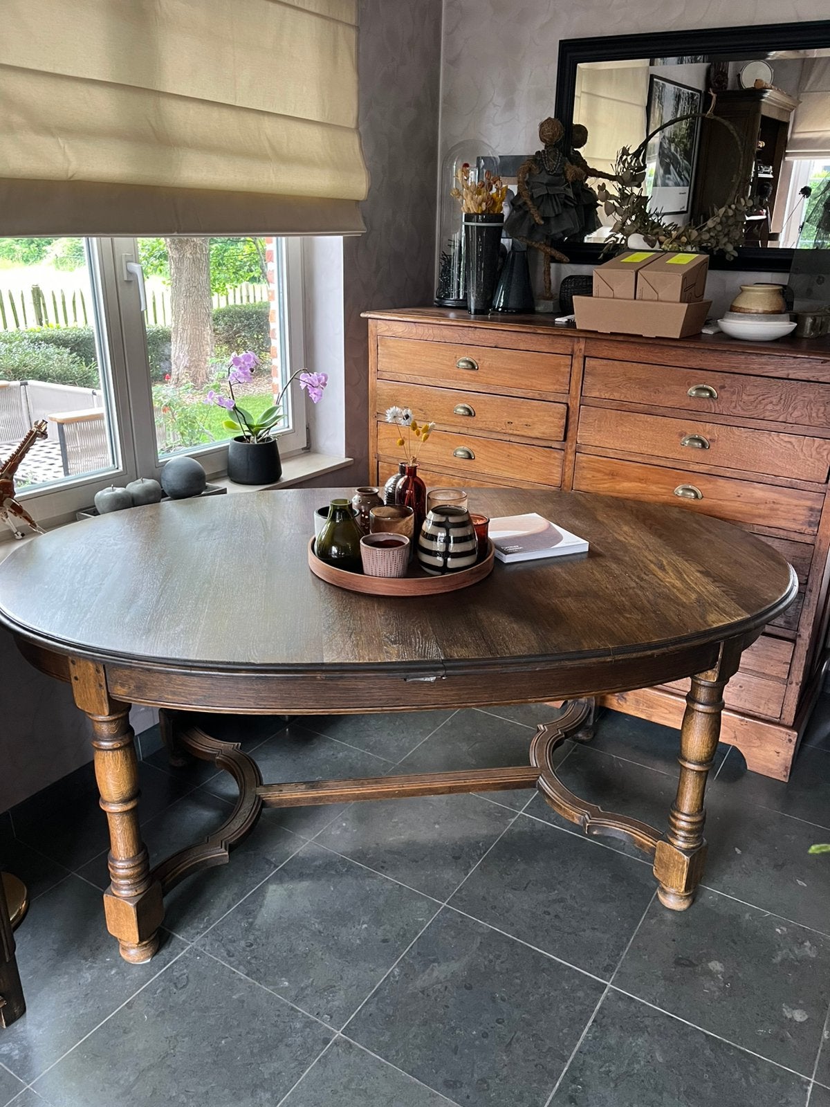 Eiken tafel, Ophalen, Zo goed als nieuw
