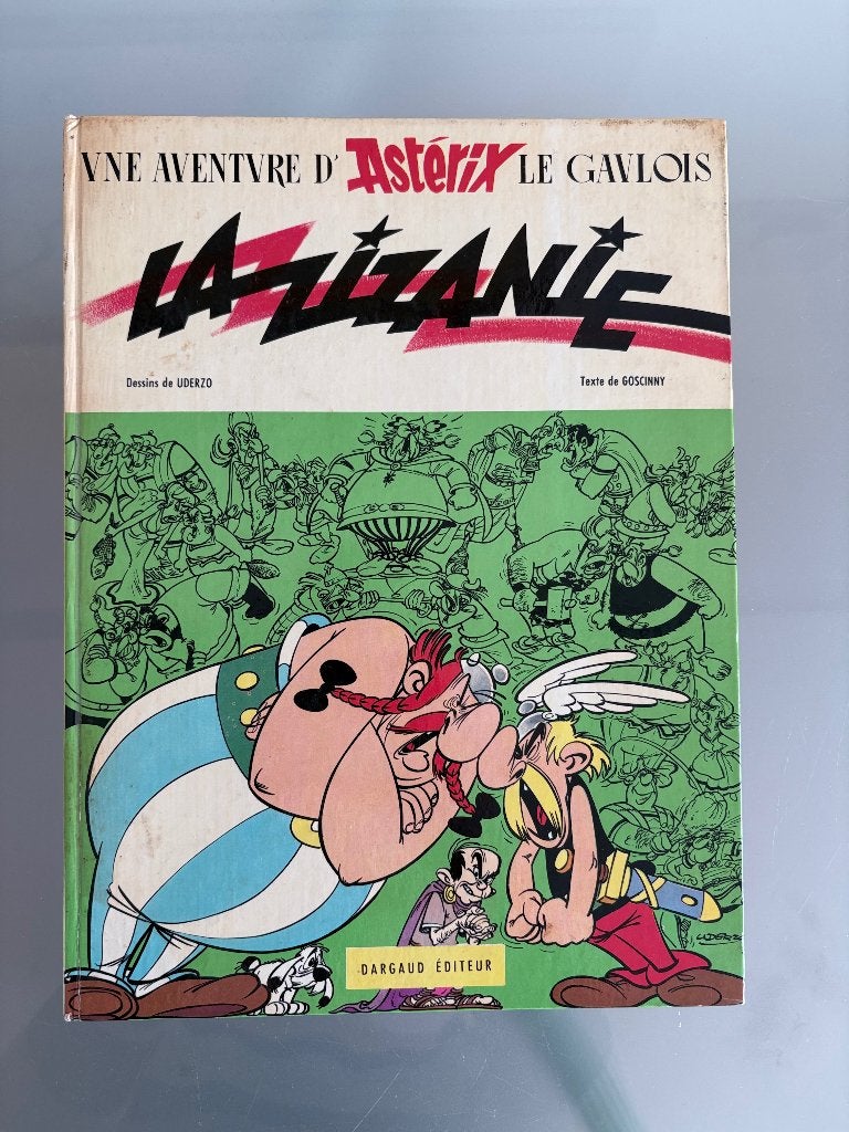 Asterix La Zizanie, Ophalen, Gelezen, Eén stripboek, Goscinny & Uderzo;
