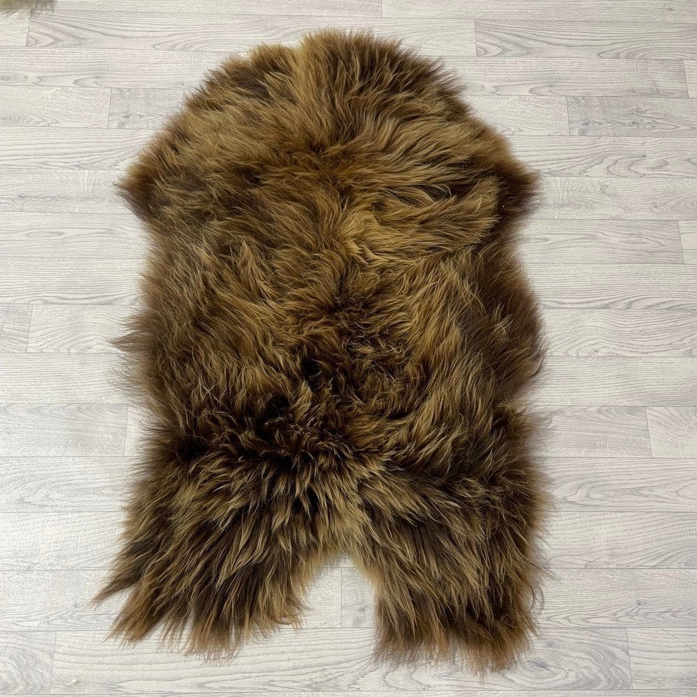 Schapenvacht IJslands bruin 120x75cm #1842 | Lederstore, Wandkleed, Nieuw, Ophalen of Verzenden, Landelijk