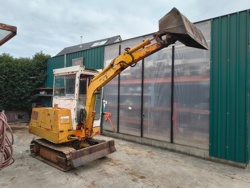graafmachine 2,5 ton hanix nissan, Ophalen of Verzenden, Graafmachine