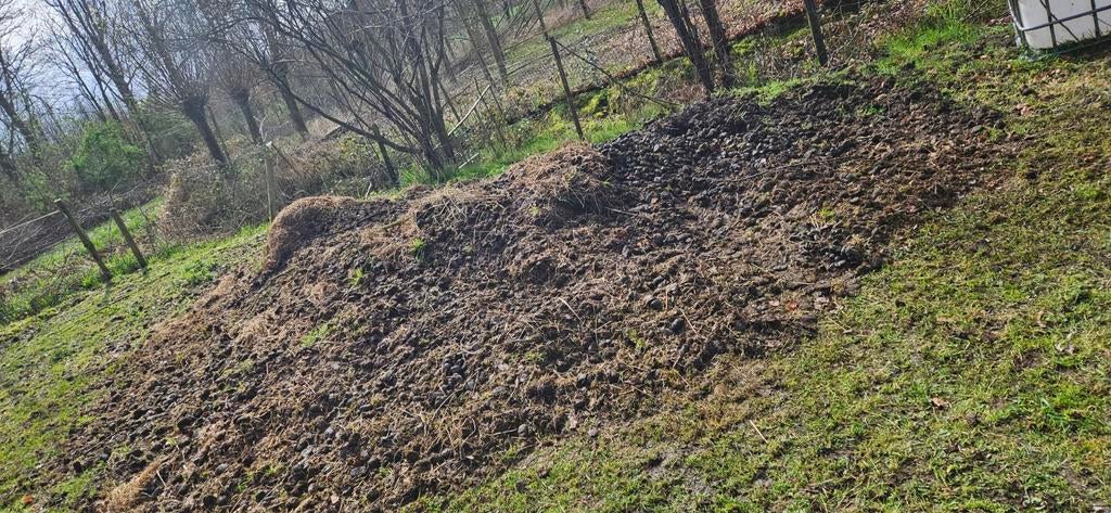 Gratis paardenmest voor tuinliefhebbers, Tuin en Terras, Ophalen