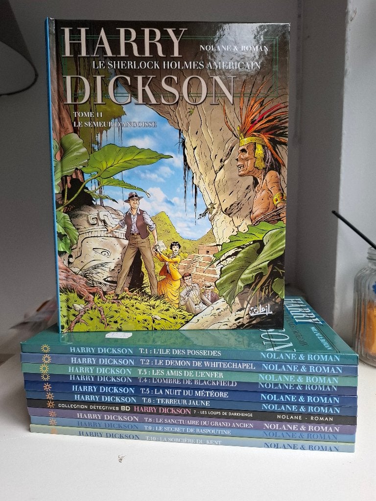 HARRY DICKSON TOMES 1 à 11 TBE EO/REED, Série complète ou Série, Enlèvement ou Envoi, Comme neuf