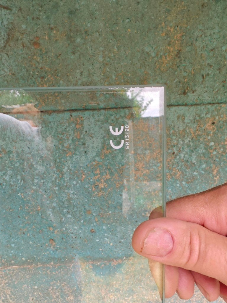 Doucheraam, Bricolage & Construction, Enlèvement, Utilisé, Panneau vitré, Verre de sécurité