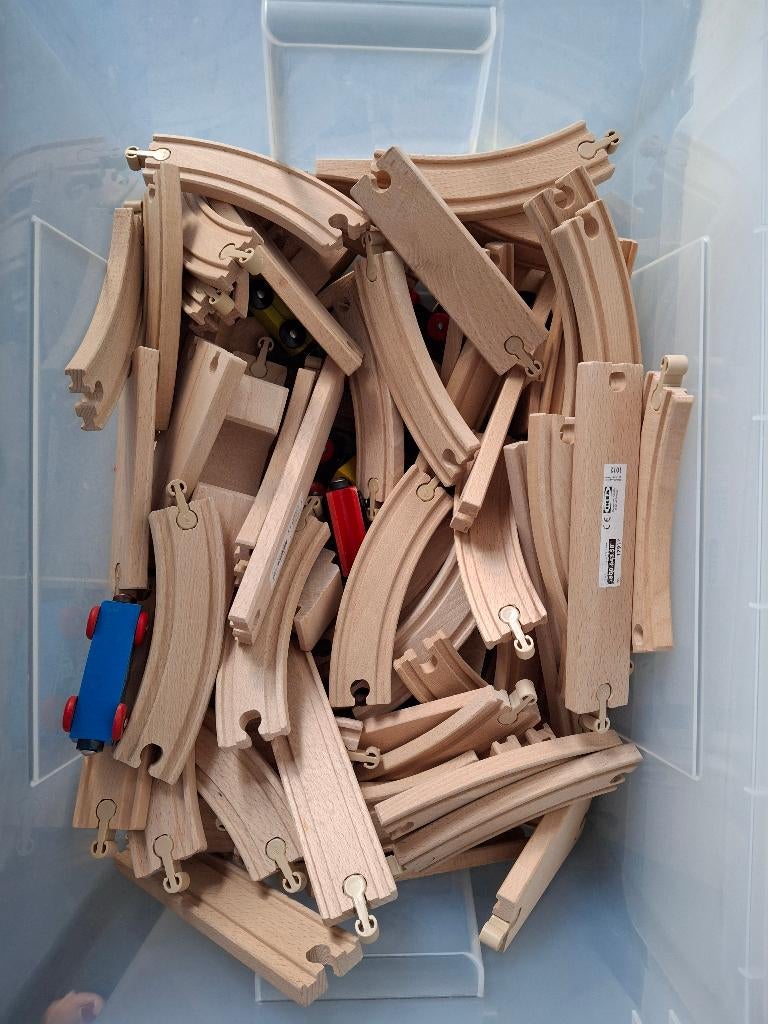 Ikea houten treintjes, Enlèvement, Utilisé