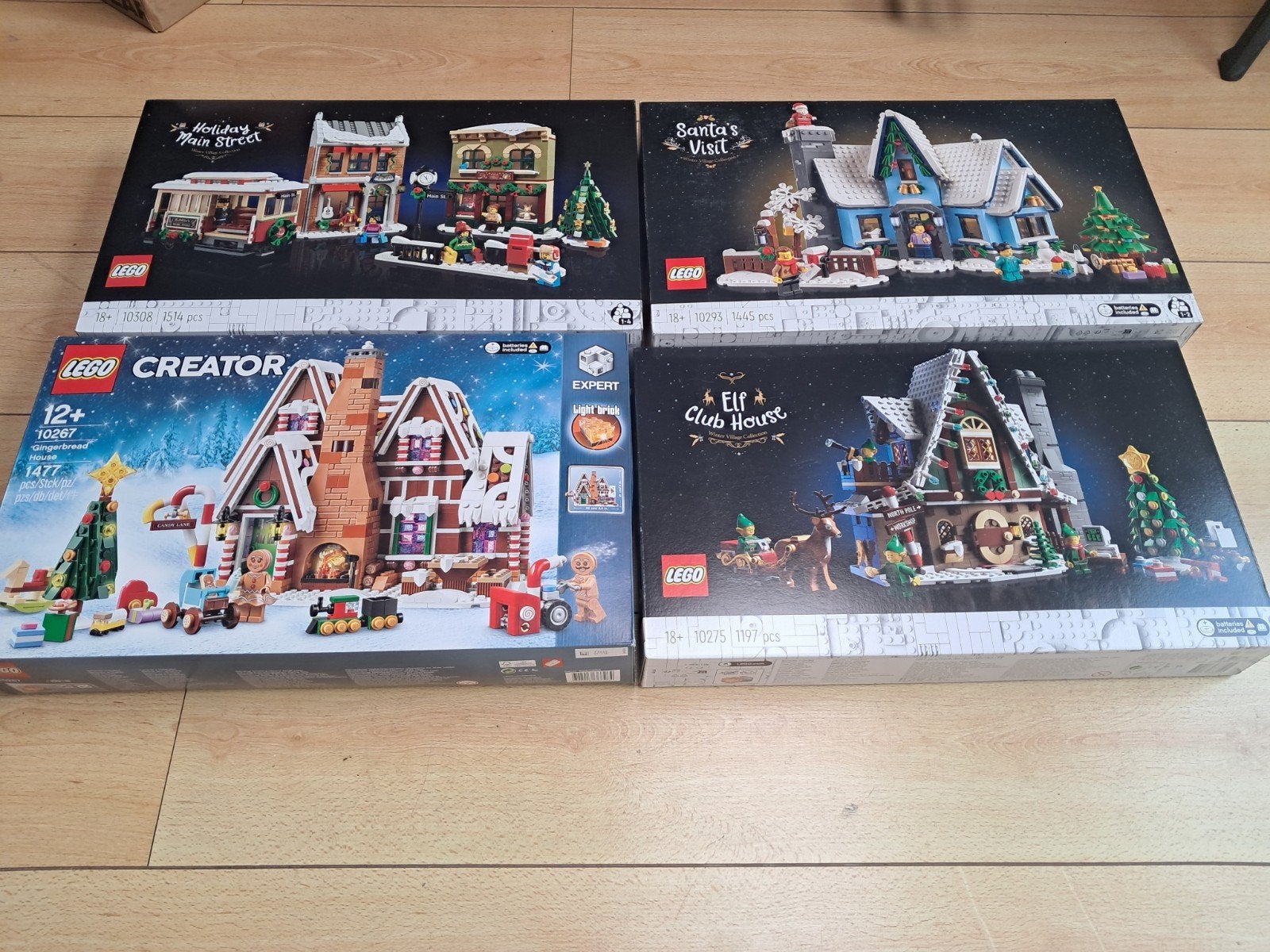 4 sets lego kerst, Enfants & Bébés, Enlèvement ou Envoi, Neuf, Lego