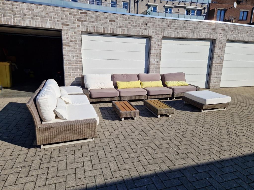 Loungeset, Tuin en Terras, Tuinsets en Loungesets, Ophalen, Kunststof, Loungeset