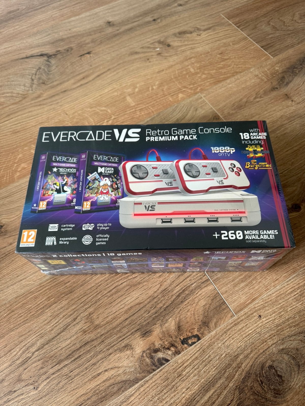 Evercade VS Premium Pack Technos Arcade 1 Data East Arcade 1, Ophalen of Verzenden, Nieuw