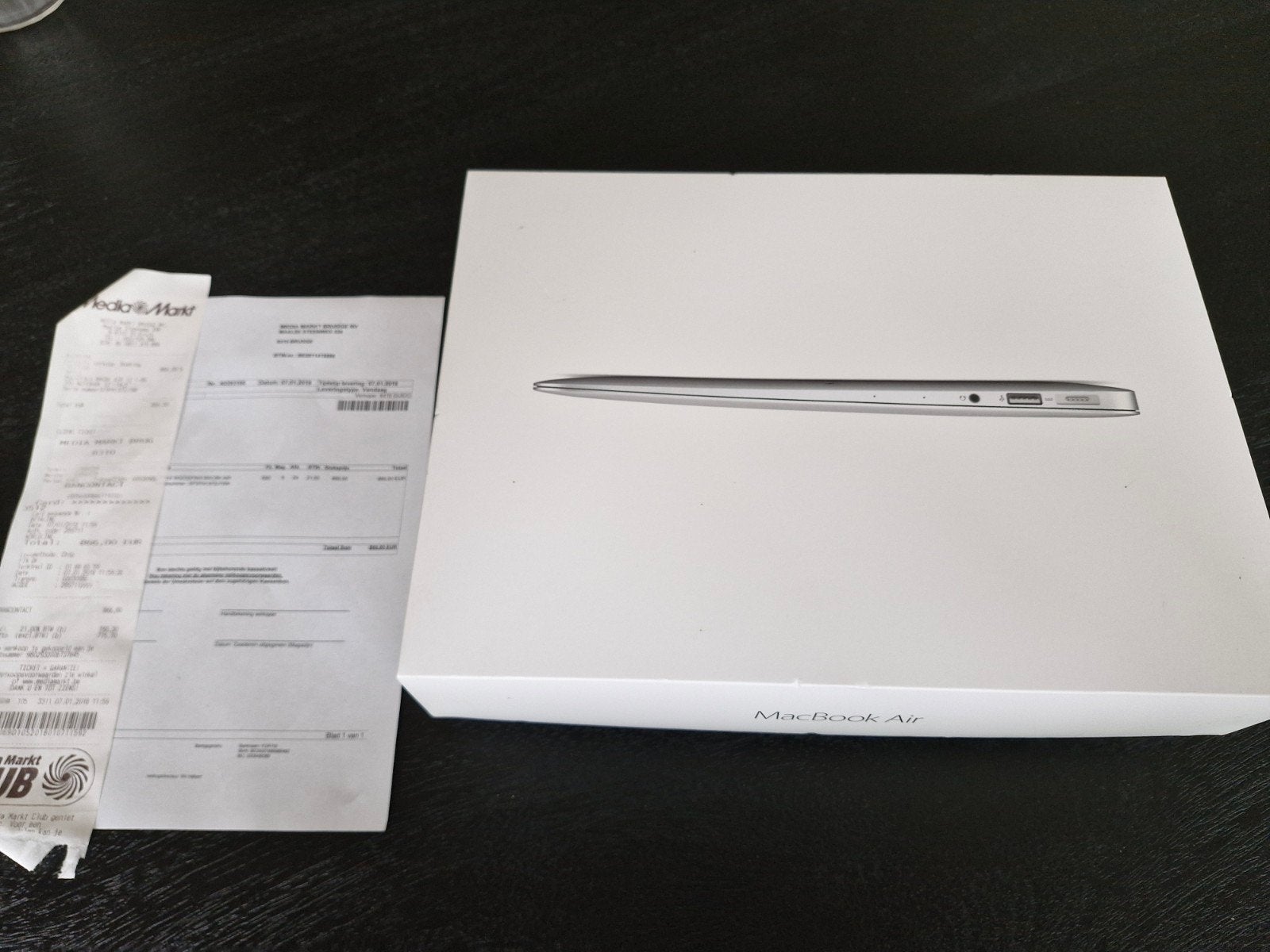 Apple MacBook Air 13inch A1466, Computers en Software, Ophalen, 13 inch, 8 GB, Minder dan 2 Ghz