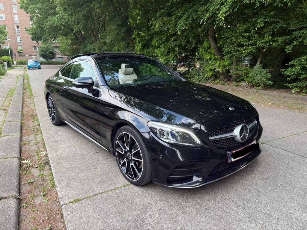 C 200 cdi, Automaat, Zwart, Leder, Diesel