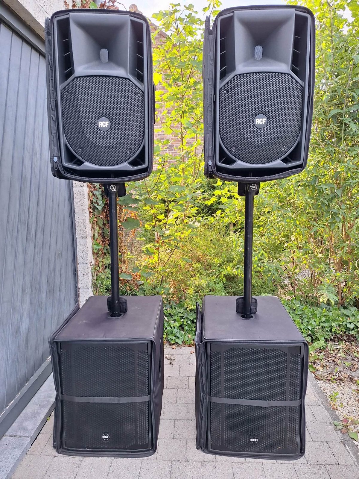 RCF kwalitatieve Speakerset voor DJ, Enlèvement, Comme neuf, 1000 watts ou plus, Sono