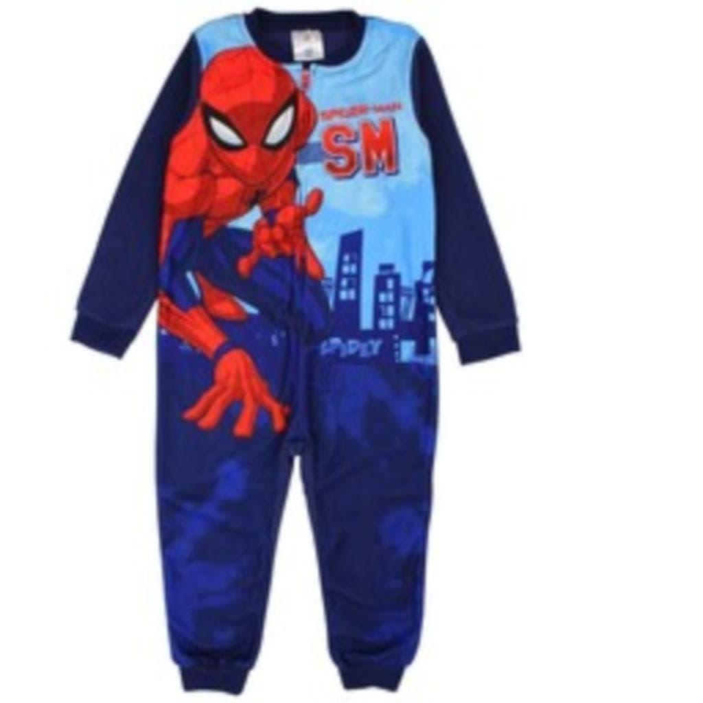 Spiderman Onesie Fleece Marvel - Maat 92/98, Nacht- of Onderkleding, Nieuw, Ophalen of Verzenden, Spiderman