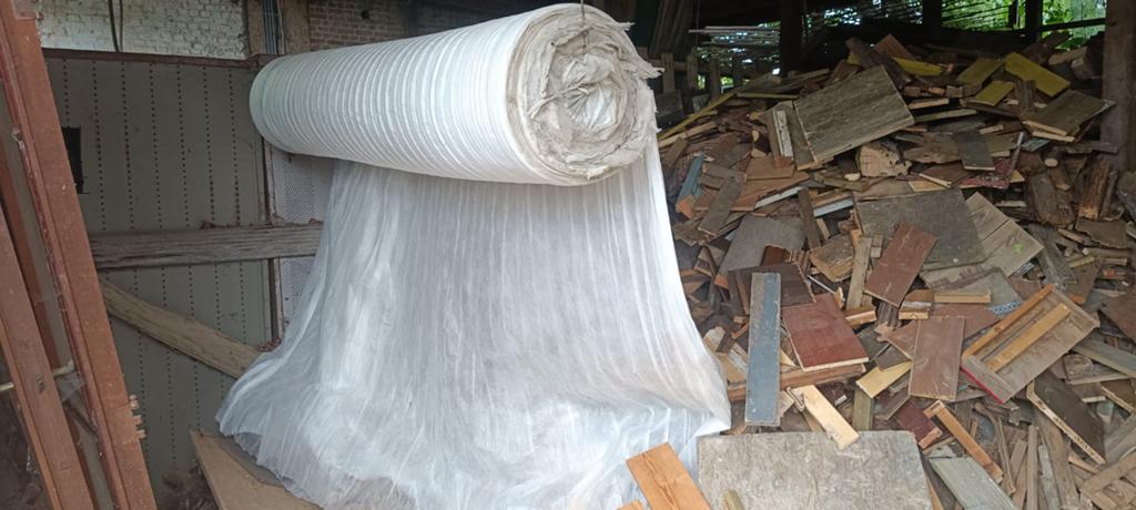 tissu anti-racines, toile d'ombrage, rouleau de moustiquaire, Enlèvement, Comme neuf