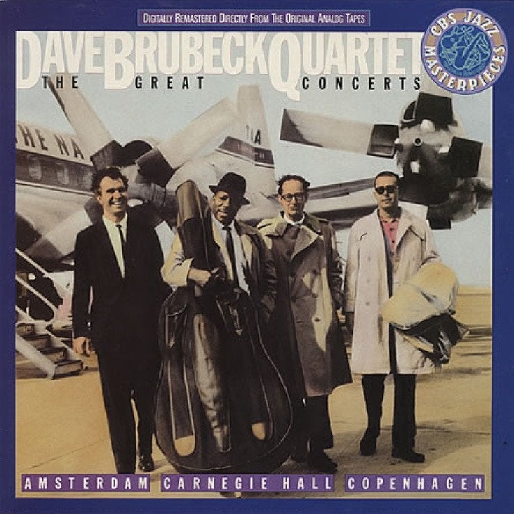 VENTE DU CD DAVE BRUBECK QUATUOR - Les grands concerts, Envoi, Jazz
