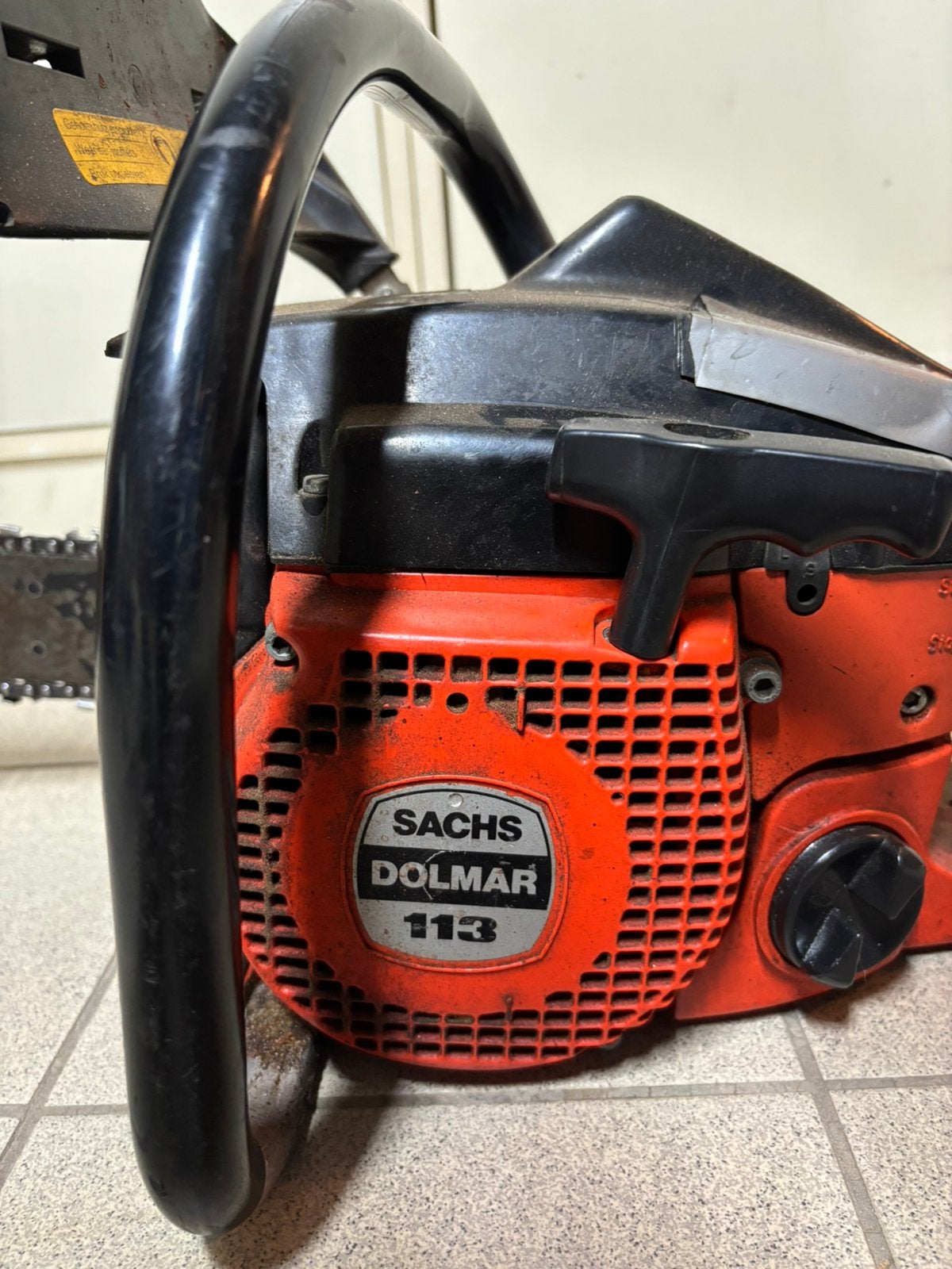 Sachs-Dolmar 113 Kettingzaag - Krachtig en Betrouwbaar, Ophalen, Gebruikt, Kettingzaag, 70 mm of meer