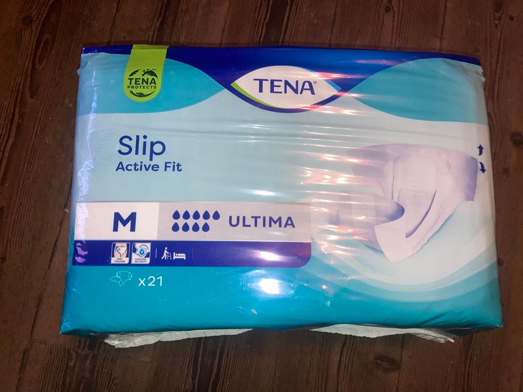 Tena slip ultima incontinentie luiers maat medium, Diversen, Ophalen, Zo goed als nieuw