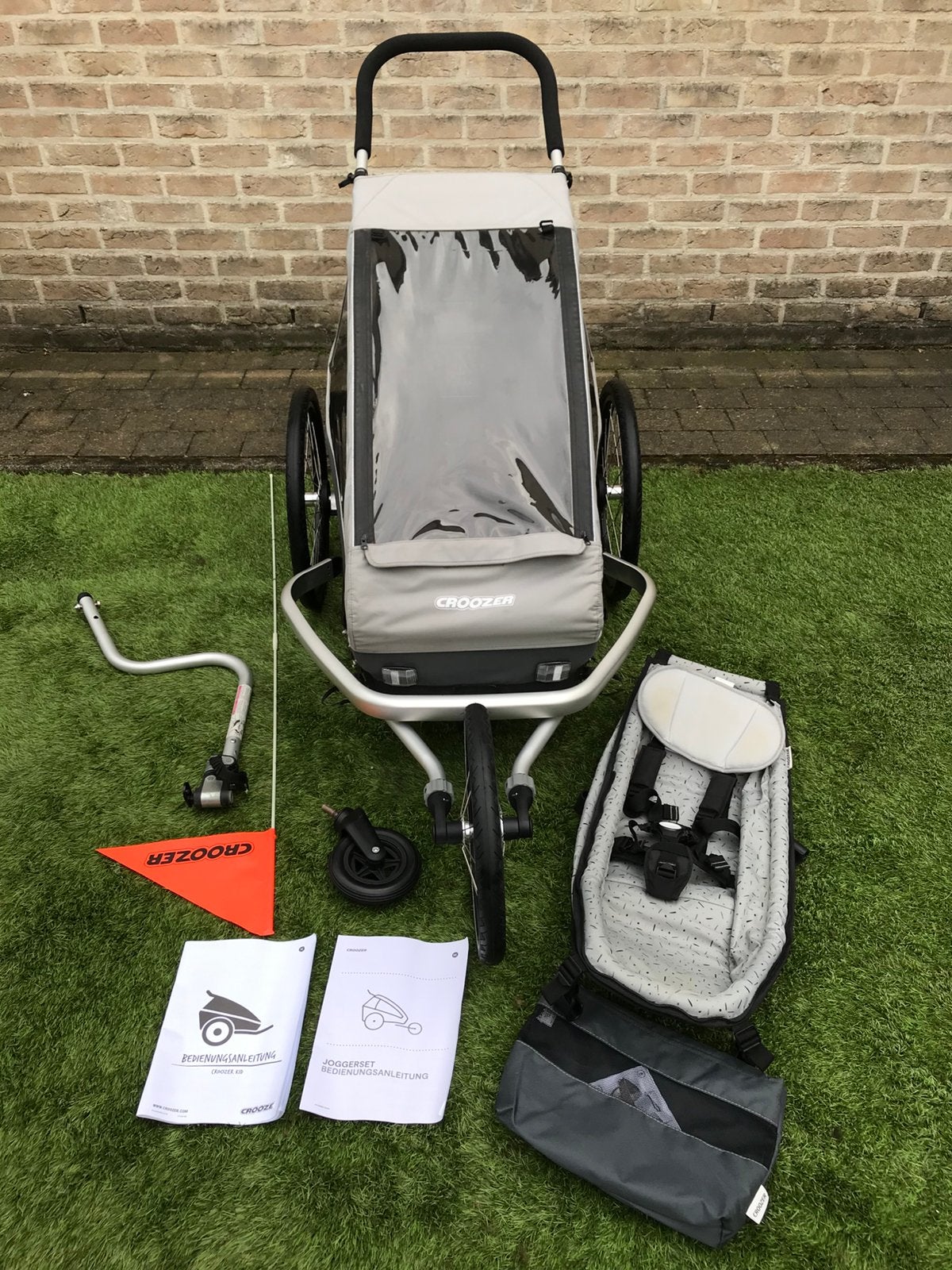 Croozer Keeke 1 suspension, hamac en parfait état, Vélos & Vélomoteurs, Accessoires vélo | Remorques, 40 à 60 kg, Comme neuf, Enlèvement