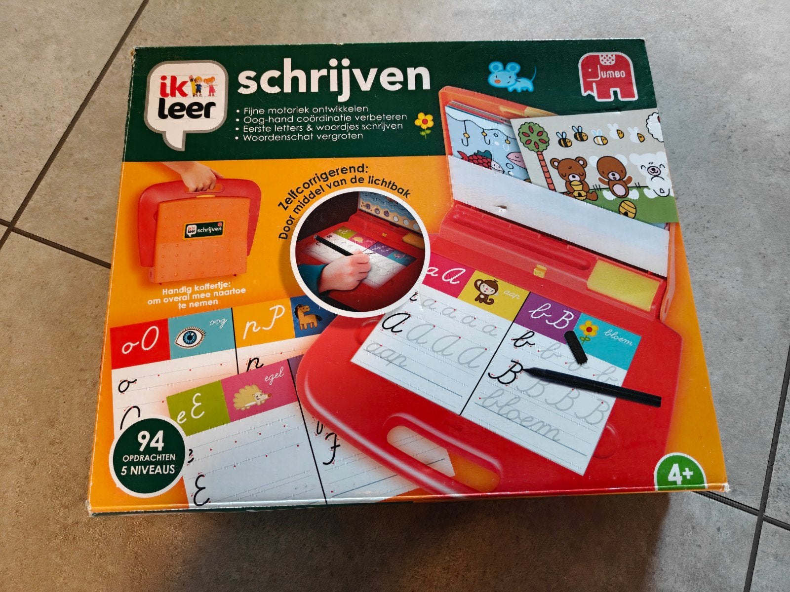 Ik leer schrijven (Jumbo), Ophalen
