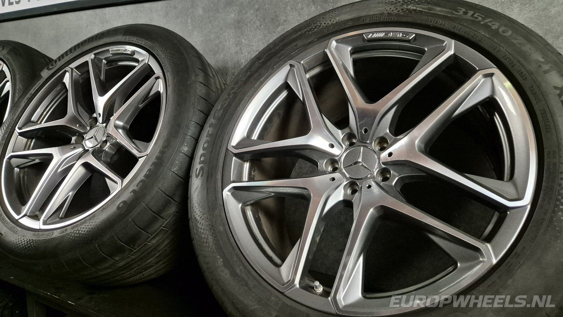 21 inch Mercedes GLE GLS W167 AMG velgen zomerbanden, Pneus et Jantes, Véhicule de tourisme, -, 21 pouces